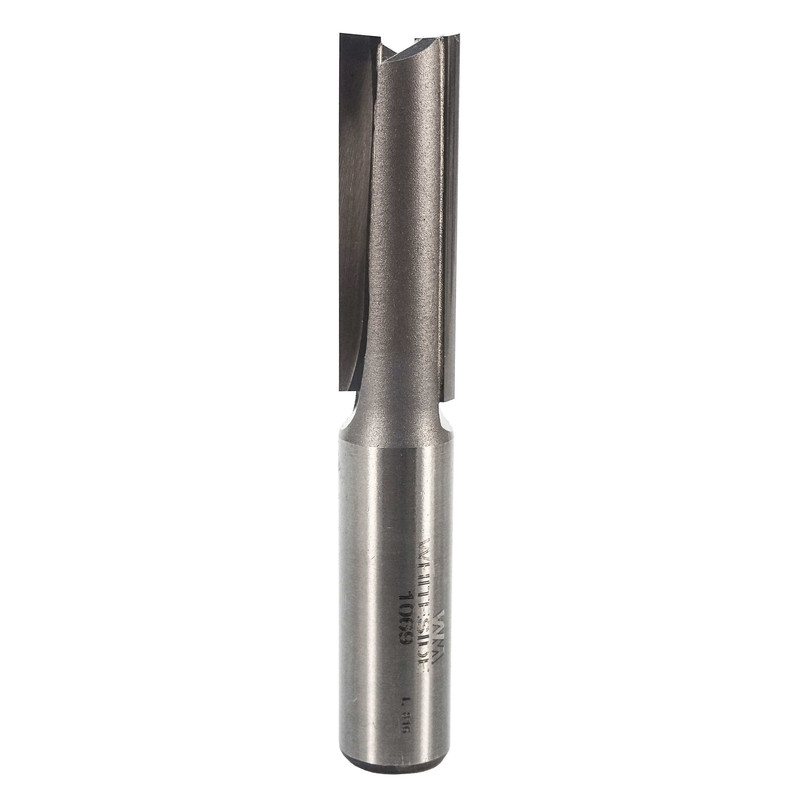 Double Flute Straight Cut Router Bit - 1/2" SH - Diameter:1/2" - Cutting Length:1-1/2" - Overall Length:3-1/8"